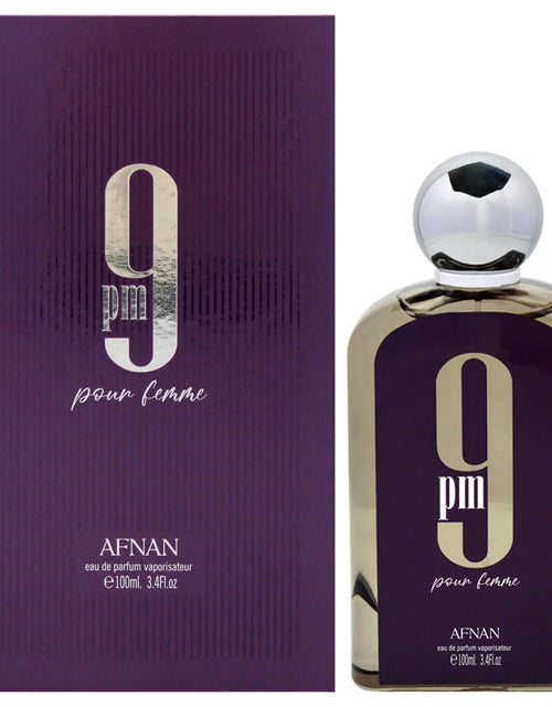 Load image into Gallery viewer, Afnan 9 PM Pour Femme for Women - 3.4 oz EDP Spray
