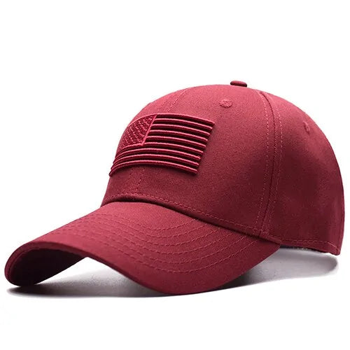 Load image into Gallery viewer, TACVASEN Tactical Baseball Cap: USA Flag Snapback Hat
