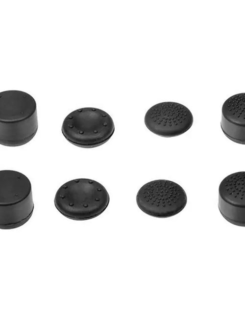 Load image into Gallery viewer, 8Pcs Black Silicone Thumb Stick Grip Cover Caps For PS4 &amp; Xbox One Controller US
