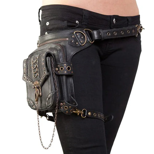 Load image into Gallery viewer, Motorcycle Hip Leg Bag
