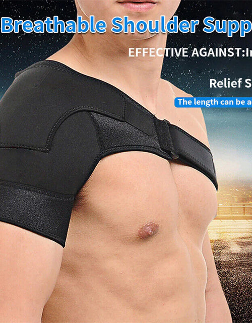 Load image into Gallery viewer, Shoulder Brace Support Compression Sleeve Torn Rotator Cuff AC Joint Pain Relief
