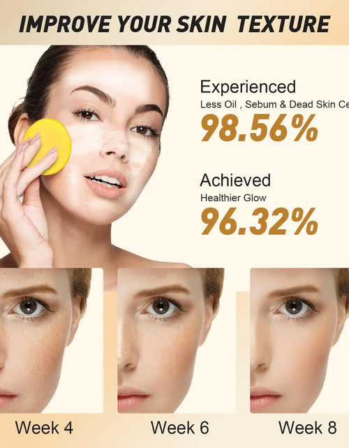 Load image into Gallery viewer, Kojic Acid and Turmeric Cleansing Pads, 50 Pcs, for Face Cleansing and Exfoliation
