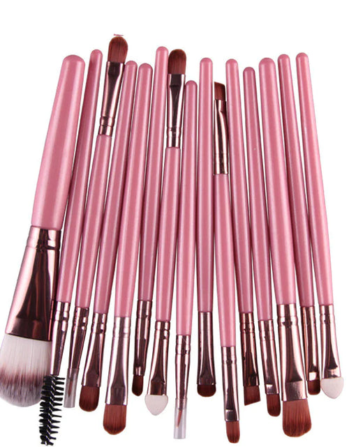 Load image into Gallery viewer, 15 Pieces Makeup Brush Set
