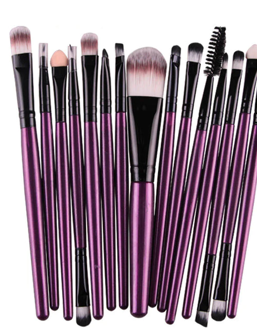 Load image into Gallery viewer, 15 Pieces Makeup Brush Set
