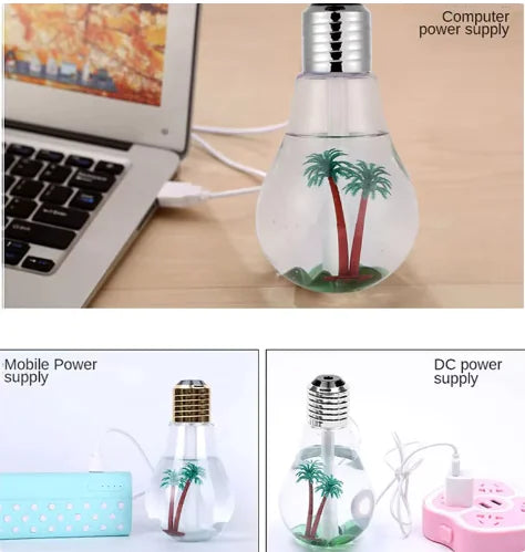 Load image into Gallery viewer, Portable Air Aroma Bulb Humidifier
