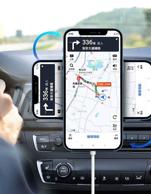 Load image into Gallery viewer, Magnetic Wireless Charger Car Mount Holder For iPhone 12 13 14 Pro Max MagSafe
