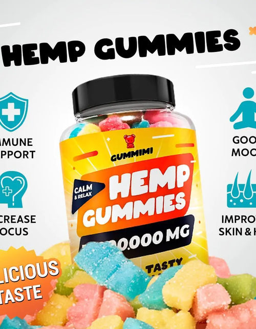 Load image into Gallery viewer, All Natural Gummies 15000000 Mg High Potency Comforting 60 Count Fruity Flavor
