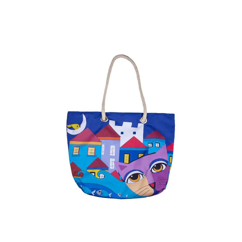 Biggdesign Owl and City Beach and Shopping Bag