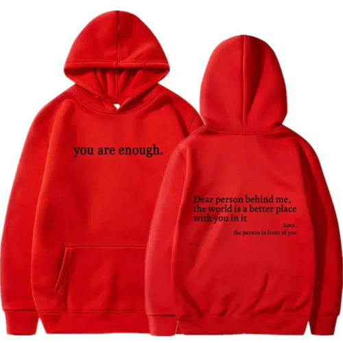 Load image into Gallery viewer, Women&#39;s Brushed Hoody Plain Letters
