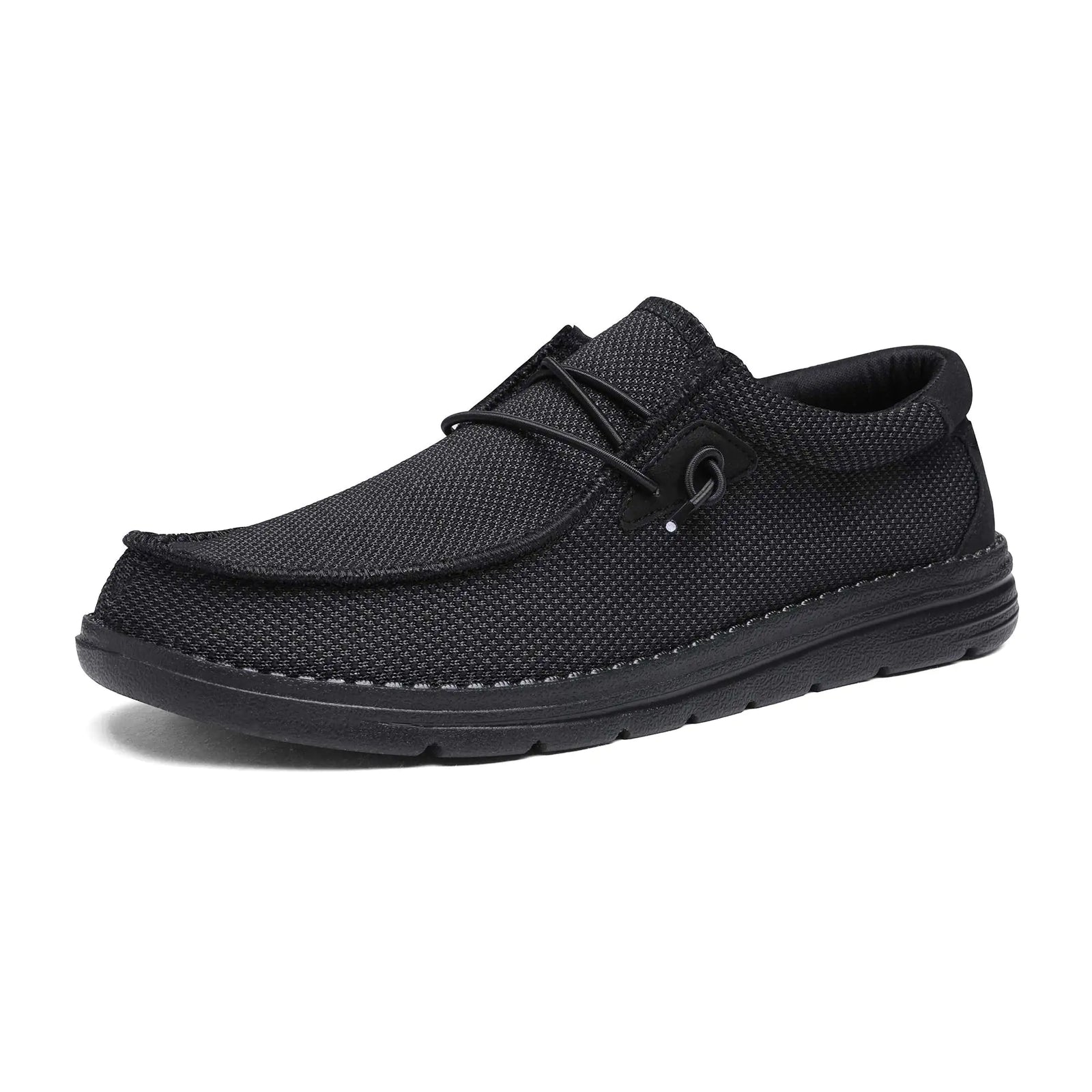 Bruno Marc Men's Casual Slip-on Loafers Stretch Shoes 1.0 7.5 Black