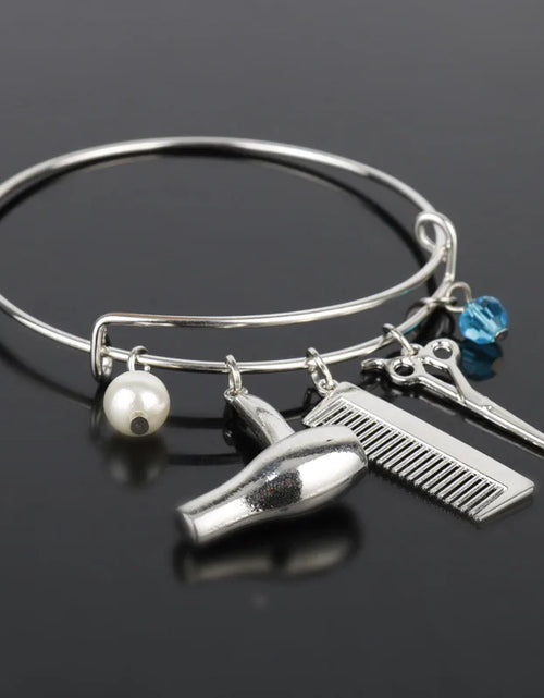 Load image into Gallery viewer, Creative Jewelry Barber Shop Bangles
