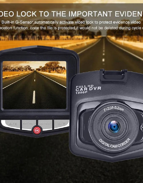 Load image into Gallery viewer, 2.4&#39;&#39; Full HD 1080P Dash Cam Car DVR Front or Rear Camera Night Vision G-sensor
