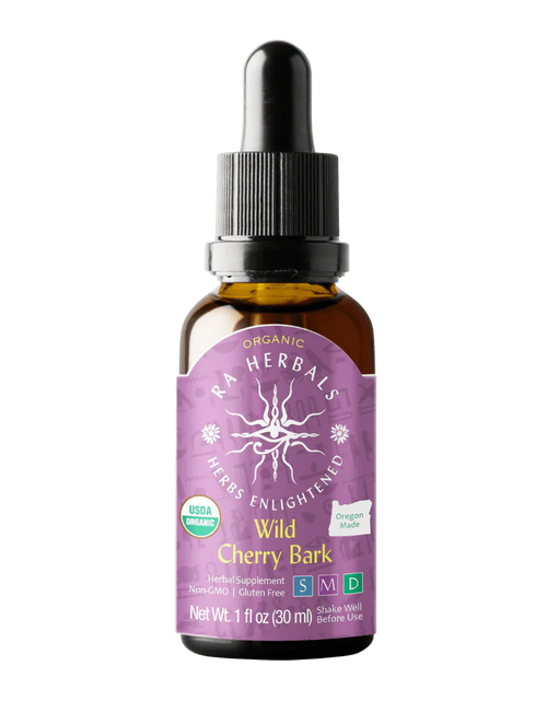 Load image into Gallery viewer, Ra Herbals Certified Organic Wild Cherry Bark Tincture
