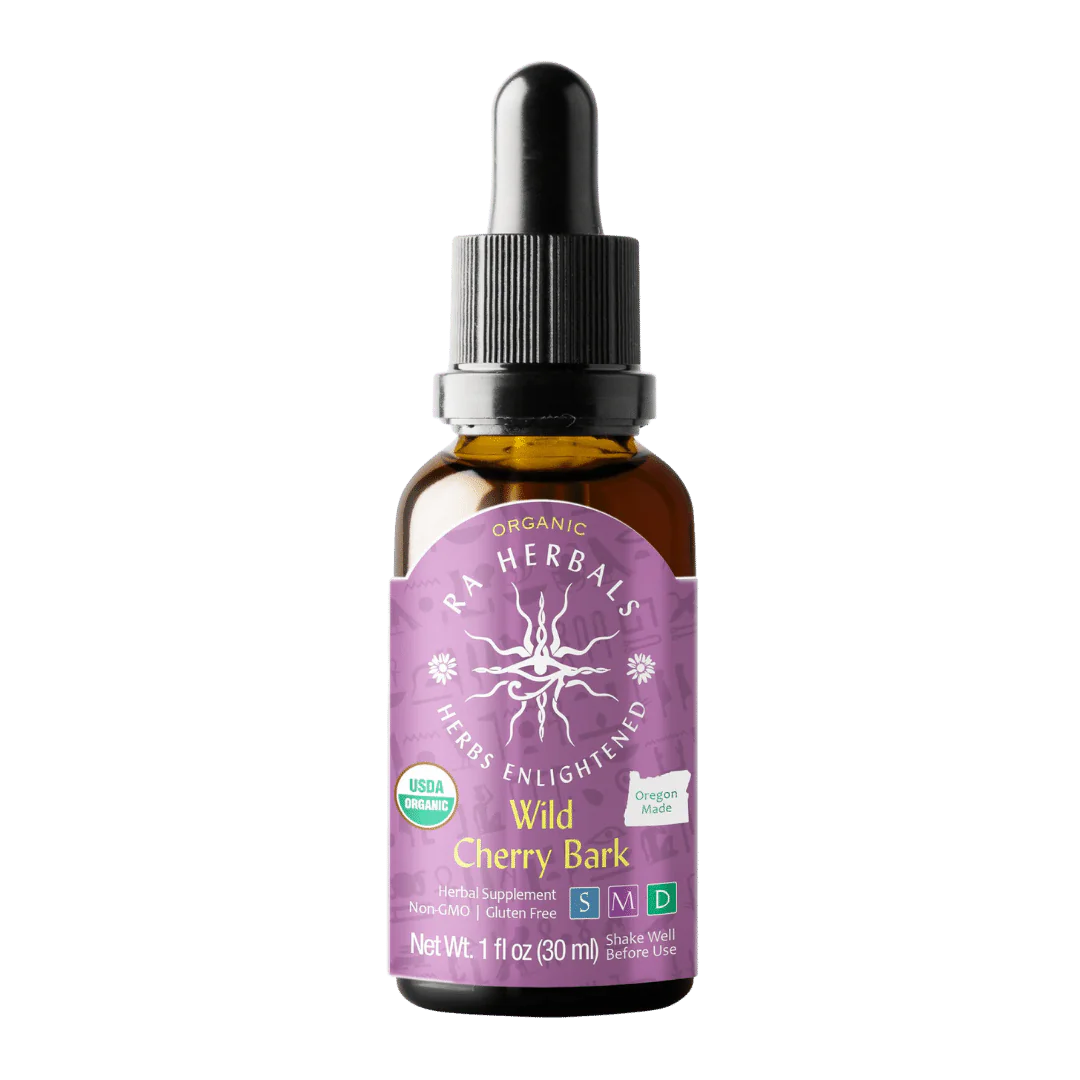 Ra Herbals Certified Organic Wild Cherry Bark Tincture