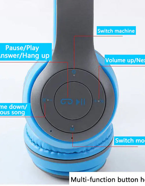 Load image into Gallery viewer, Wireless Bluetooth P47 Headphones
