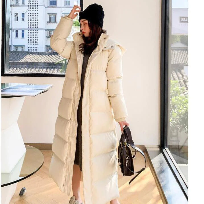 Quilted Hooded Puffer Coat