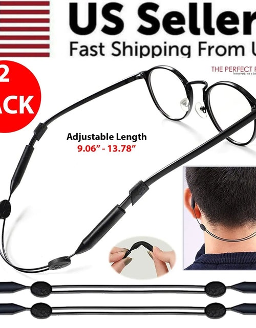 Load image into Gallery viewer, 2x Glasses Strap Neck Cord Sports Eyeglasses Band Sunglasses Rope String Holder
