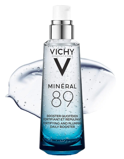 Load image into Gallery viewer, Vichy Mineral 89 Fortifying &amp; Hydrating Daily Skin Booster | Pure Hyaluronic Acid Serum For Face | Plumps &amp; Hydrates | Repairs Skin Barrier| Lightweight Moisturizing Gel | Fragrance Free &amp; Oil-Free Face Serum 2.5 Fl Oz (Pack of 1)
