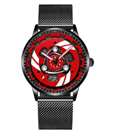 Load image into Gallery viewer, 3D Spinning Motorcycle Engine Watch
