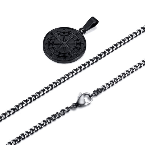 Load image into Gallery viewer, Men&#39;s Compass Necklaces
