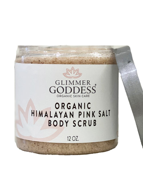 Load image into Gallery viewer, Himalayan Pink Salt Scrub - Organic Body Scrub
