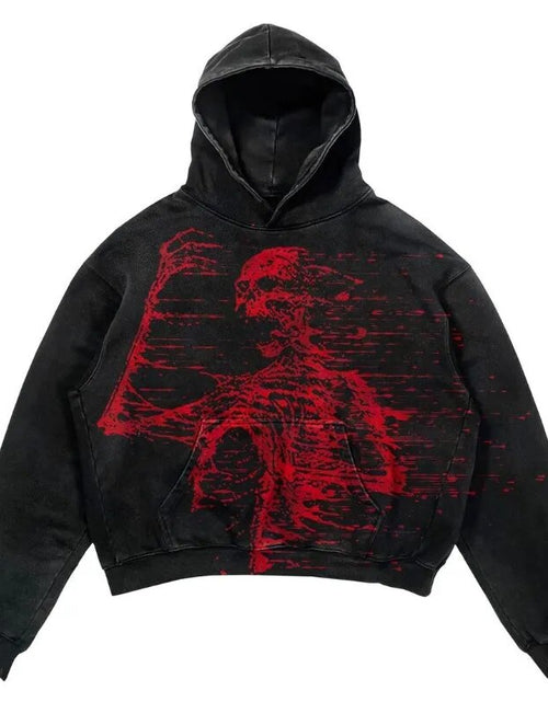 Load image into Gallery viewer, Punk Wind Ninja Printed Hoodies
