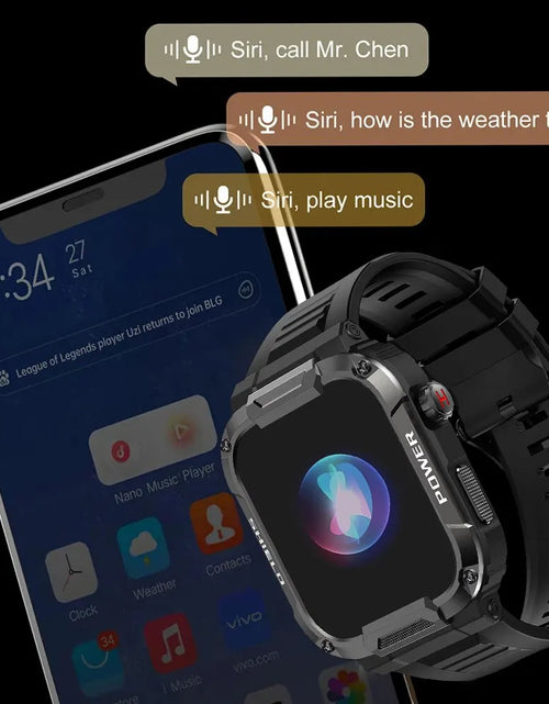 Load image into Gallery viewer, Outdoor Military Smart Watch Men
