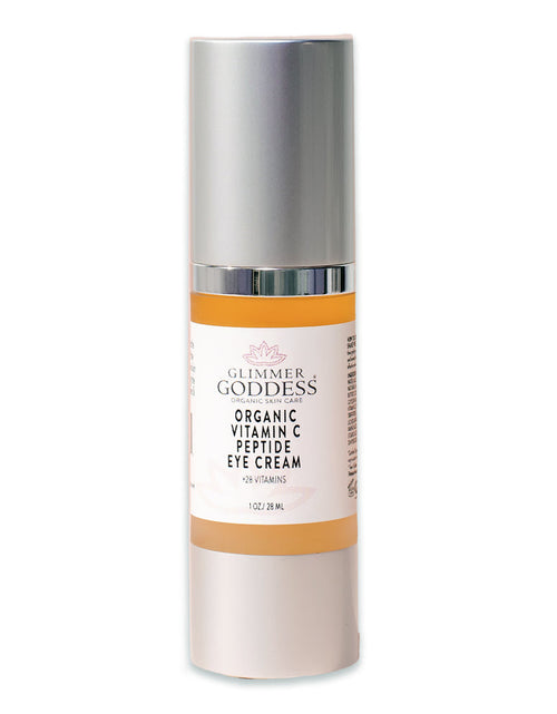 Load image into Gallery viewer, Organic Vitamin C Peptide Eye Serum - Diminish Dark Circles
