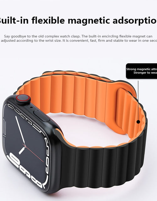 Load image into Gallery viewer, Silicone Strap Band Magnetic Bracelet
