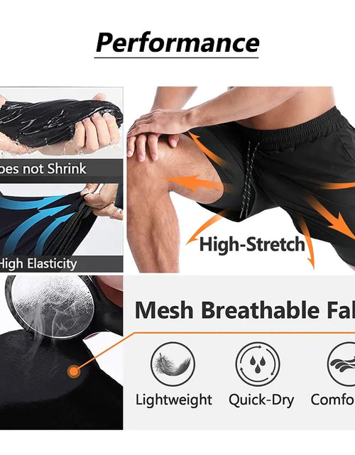 Load image into Gallery viewer, 2 in-1 Compression Shorts for Men
