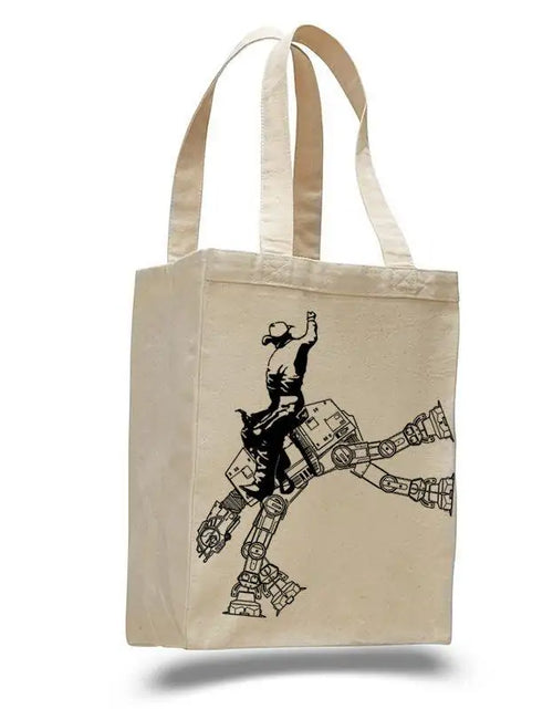 Load image into Gallery viewer, Cotton Canvas Natural Tote Bag
