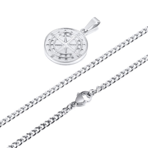 Load image into Gallery viewer, Men&#39;s Compass Necklaces
