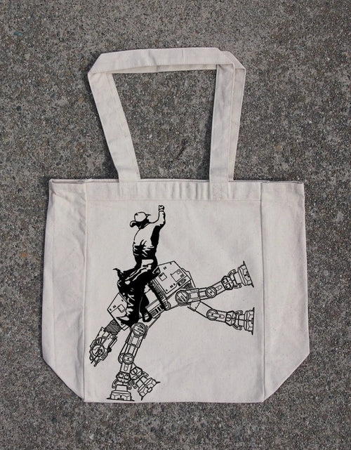 Load image into Gallery viewer, Cotton Canvas Natural Tote Bag
