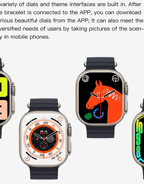 Load image into Gallery viewer, Smart Watch Ultra T800 Series 8 Bluetooth
