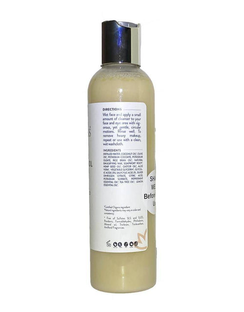 Load image into Gallery viewer, Organic Acne Control Cleanser with Hemp Seed Oil
