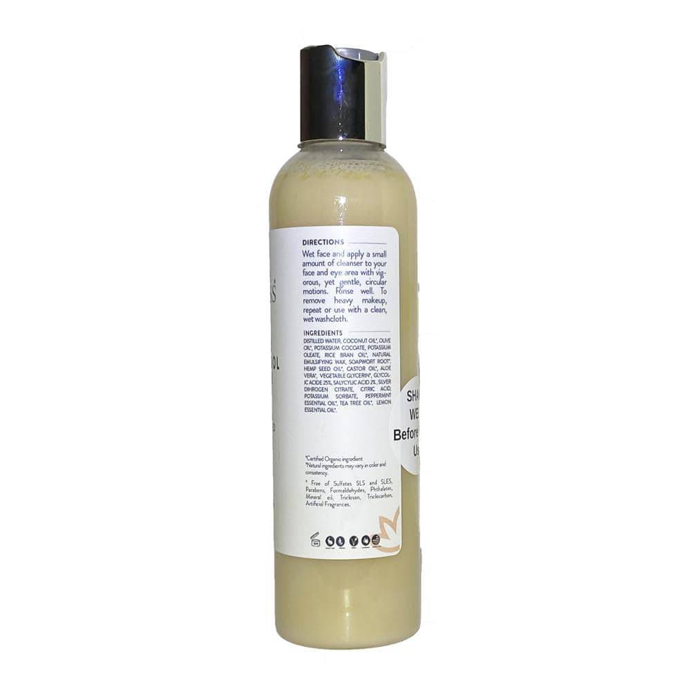 Organic Acne Control Cleanser with Hemp Seed Oil