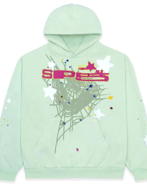 Load image into Gallery viewer, Spider Letter Prints Hoodies
