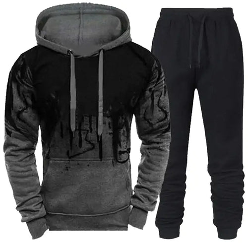 Load image into Gallery viewer, Tracksuit Hoodie and Pants Set
