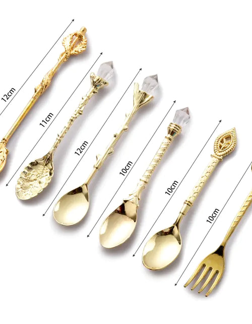 Load image into Gallery viewer, Vintage Dessert Royal Style  Cutlery Set
