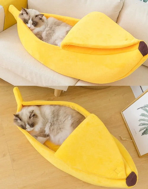 Load image into Gallery viewer, Banana Cat Bed
